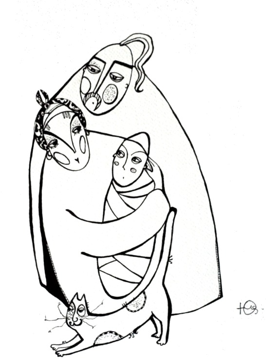 Serenity (Spokij) Drawing